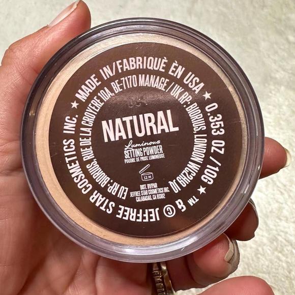 NIB Jeffree Star Magic Star Luminous Setting Powder Natural Full Size 10g - Picture 8 of 9
